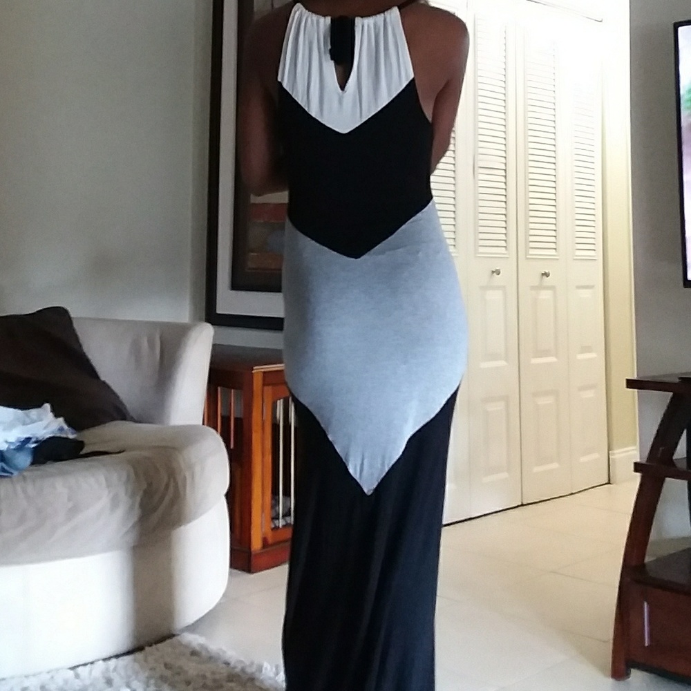 Super slim maxi dress - Picture 5 of 8